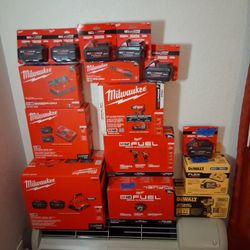 Milwaukee & Dewalt BRAND NEW 