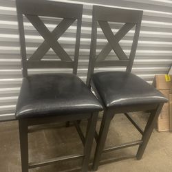 Pair Chairs. 
