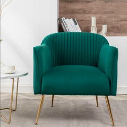 Velvet Accet Chair