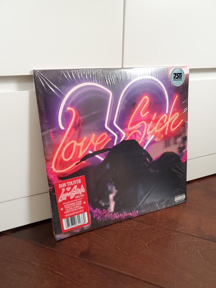 Don Toliver Lovesick Deluxe RED Vinyl 2LP