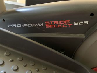Proform StrideSelect 825 Elliptical Trainer for Sale in Lakewood CA OfferUp