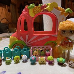 Shopkins Food Truck+Doll+Shopkins