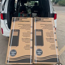 Portable Ac Unit 14k BTU Cools 700 Sq Ft In Box 6 Month Warranty.  Free Delivery 