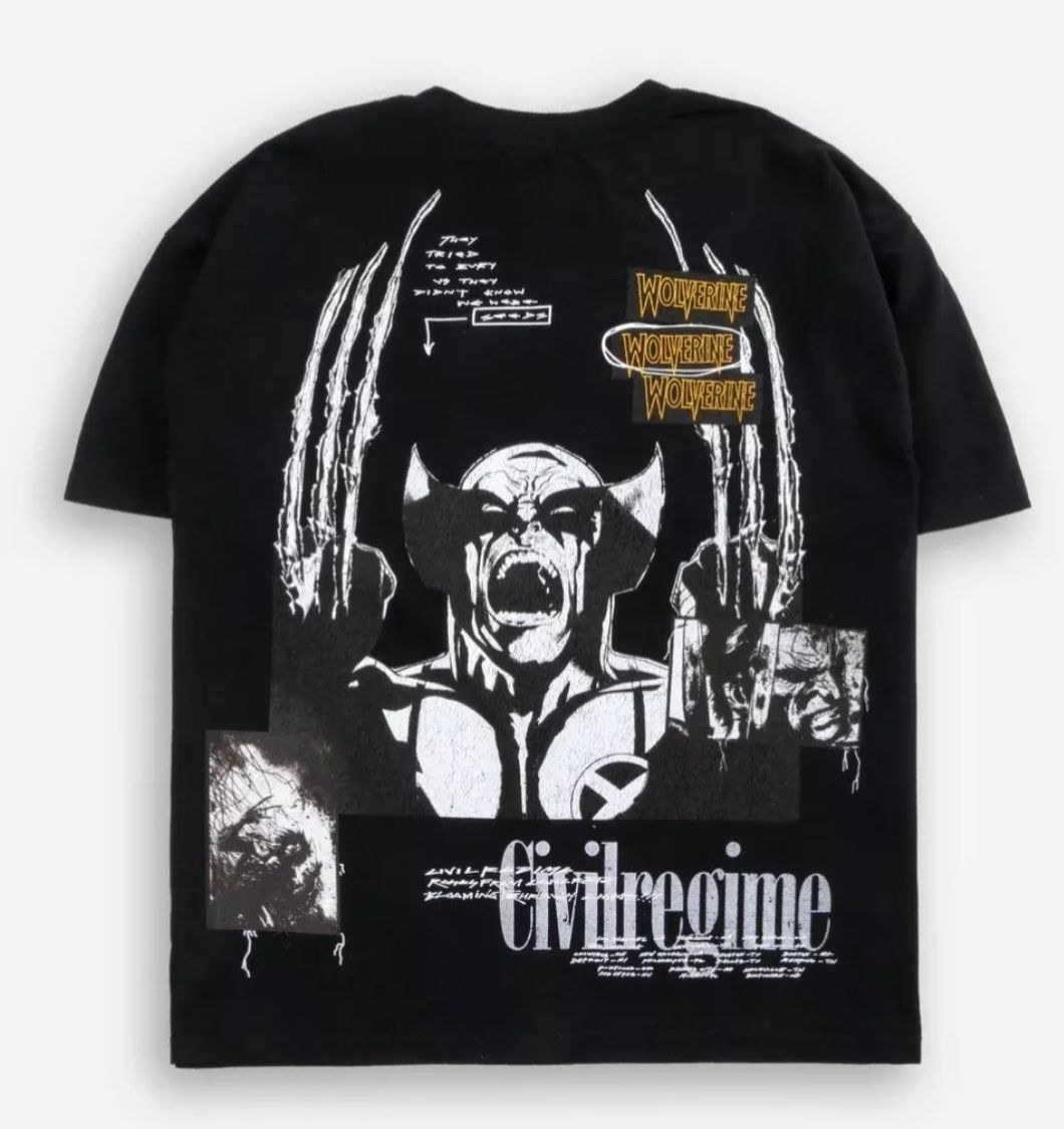 Civil Regime X , Deadpool & Wolverine. “In Chaos We Bloom” Size Large