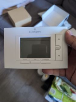 Emerson Sensi Wi-Fi Thermostat (Model 1F86U-42WF) is a 7-day programmable  thermostat