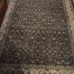 Belgian Kashan  rug 9x12