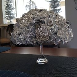 Elegant Brooch Bouquet