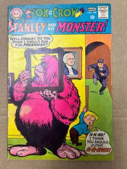 DC Comics Fox and the Crow Stanley and His Monster Comic 1968 Issue 108