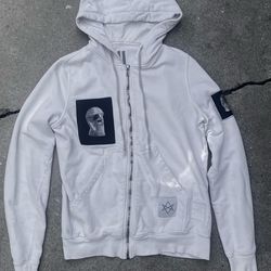 RICK OWENS PATCHWORK JASON HOODIE