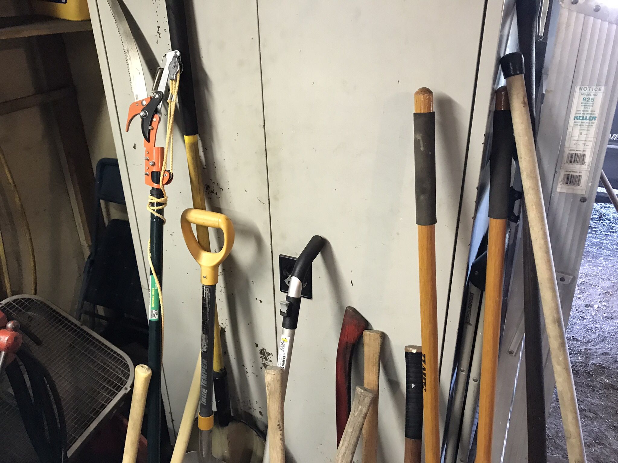 Long Handle Scoop Shovel Drain Spade Pick Axe Mattock Sledge $20-$25 Each