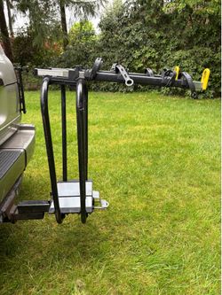 Allsop Hitch Mounted Bike Carrier with Interchangeable Ski Rack