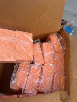 Bulk Lot Orange Cellulose Sponges