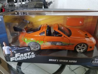 Fast and Furious Toyota Supra model car