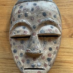 African Face Mask Hand Carving L:10