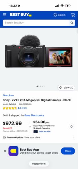 Sony zv1 ll