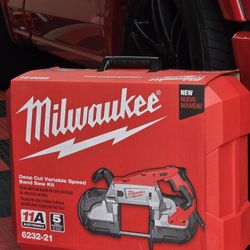 Brand New MILWAUKEE 11Amp Deep Cut Band Saw with Hard Case