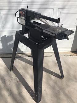 Sears 18” Scroll Saw 120v with Stand Extra Blades