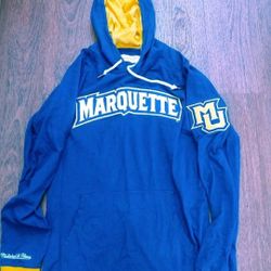 Marquette University Hoodie Mens Size Small Dark Blue