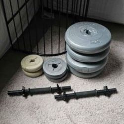 Standard Weights And Dumbbell Handles