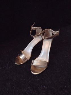 Rose Gold Heel Sandals