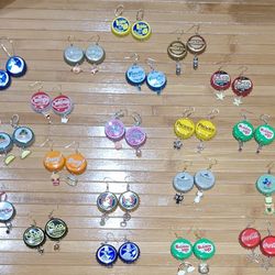 Bottlecap Earrings