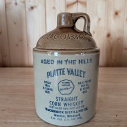 VINTAGE WHISKEY JAR MCCORMICK IN EXCELLENT CONDITION , DATE STAMPED