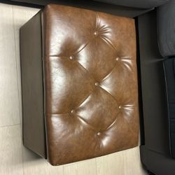Brown Ottoman 