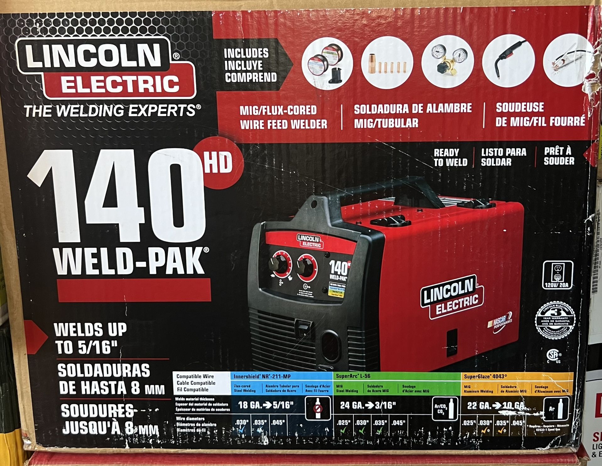 Lincoln Electric 140 HD Weld-Pak 