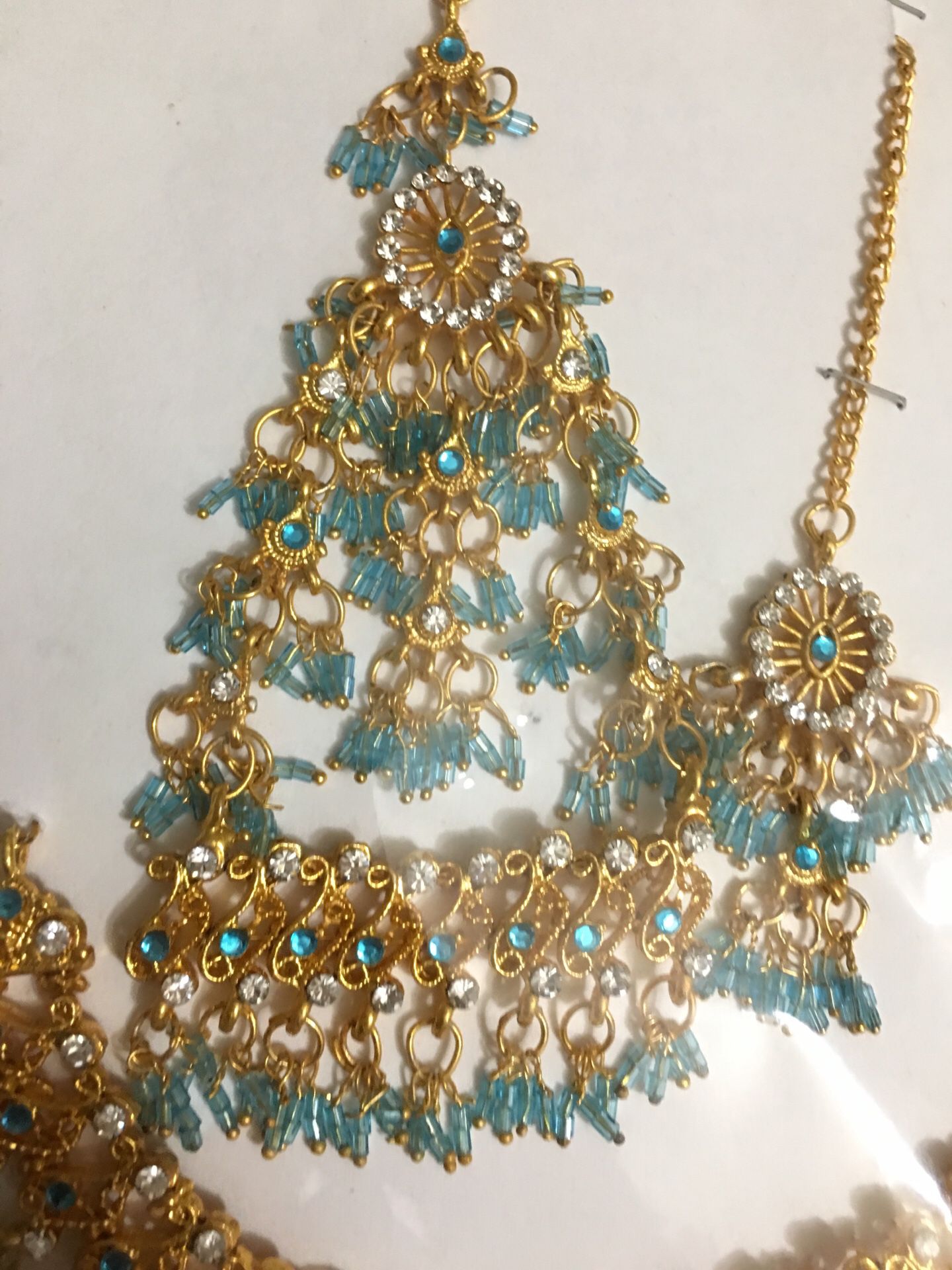 Full bridal set. Indian/ Asian jewelry or party wear.