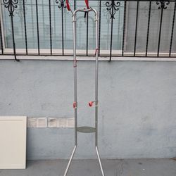 Leaning Garage bike rack