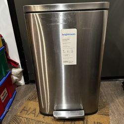 Brightroom Target Stainless Steel Trash Garbage Can