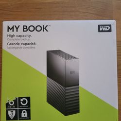 WD My Book 8TB External Hard Drive