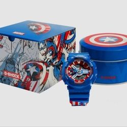 Captain America G Shock Watch 