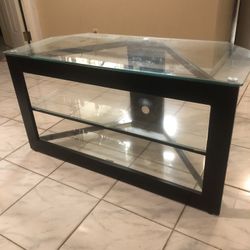 Glass Table Tv Stand 