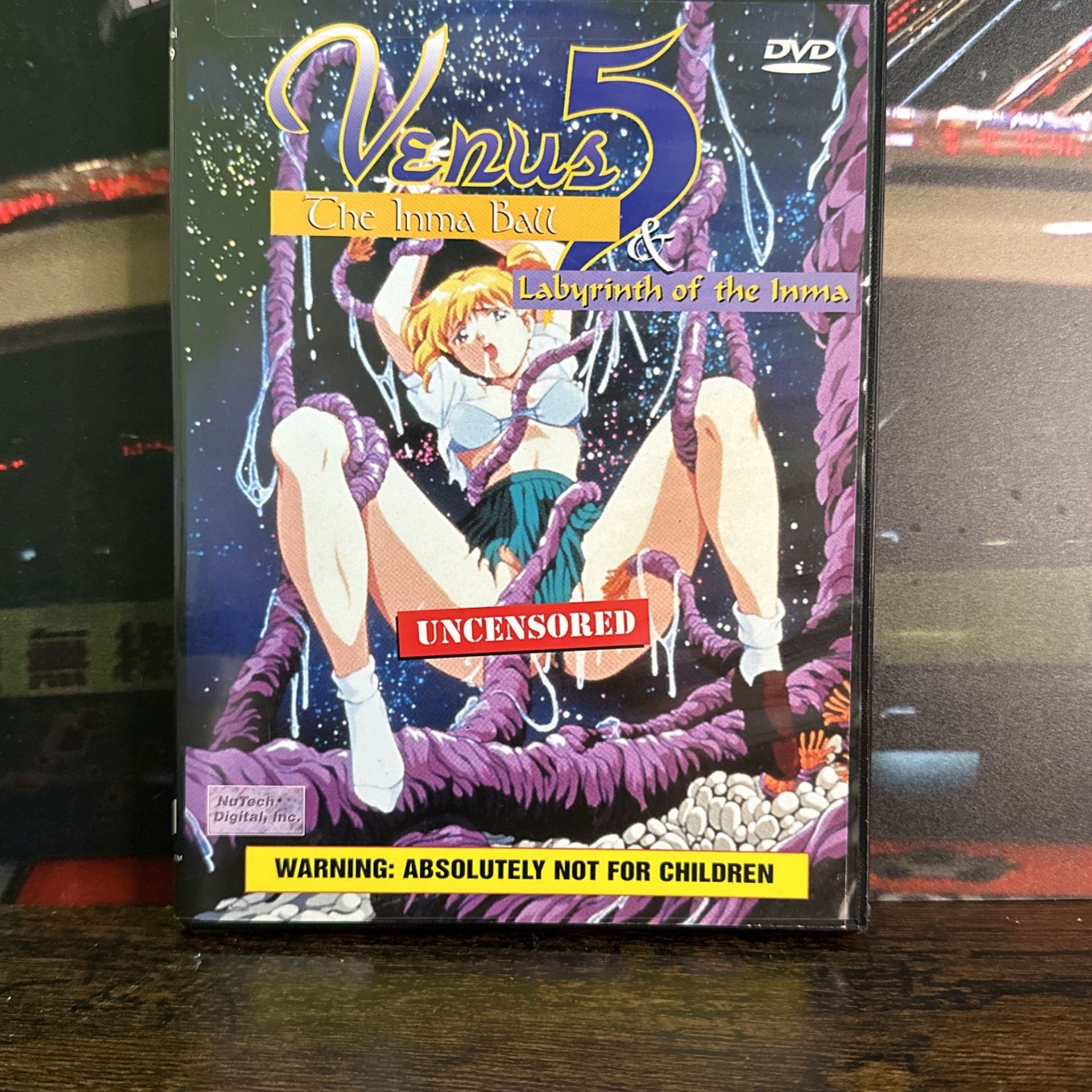 Venus 5: The Inma Ball & Labyrinth Of The Inma OOP RARE HENTAI