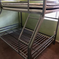 Bunk Bed Frame -twin/full Size 