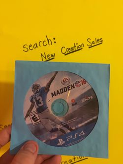 Madden NFL 16 PS4 Game PlayStation 4 Disc Only EA Sports Madden 16 Football Video Game Odell Beckham Jr New York Giants NFL Multiplayer 2015