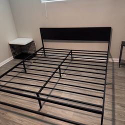 King Size Metal Bed Frame