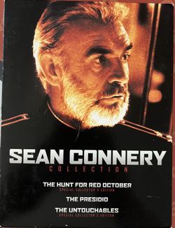 Sean Connery 3 pack collection