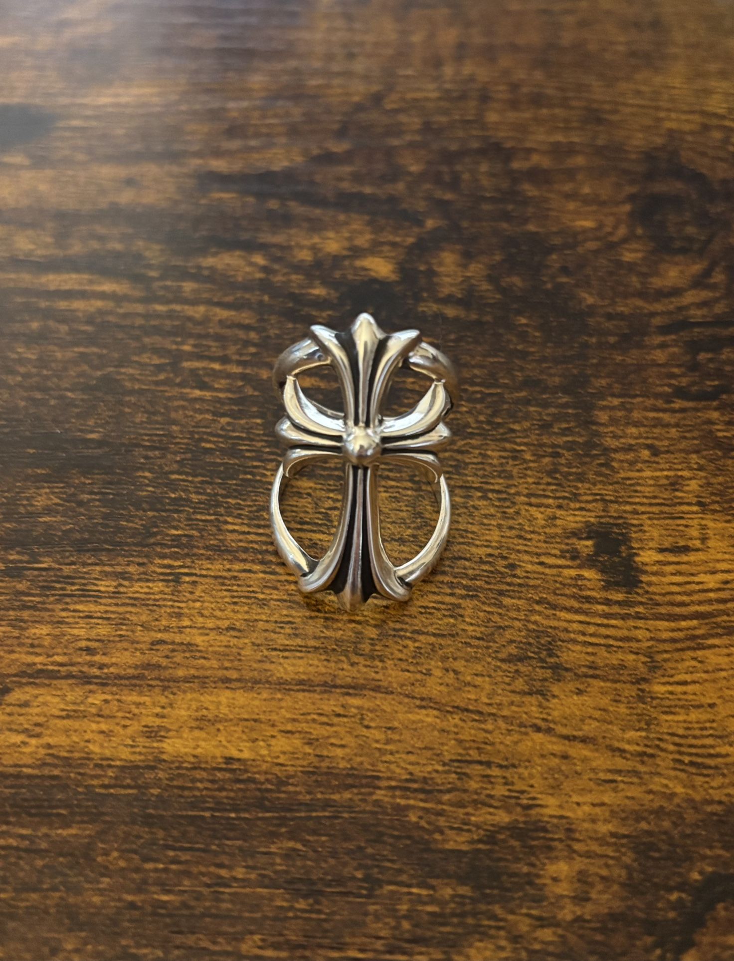 Chrome Hearts Infinity Cross Ring .925 Silver - 10.5