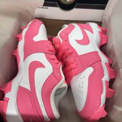 12C Girls Tee ball Or softball Jordan Cleats 