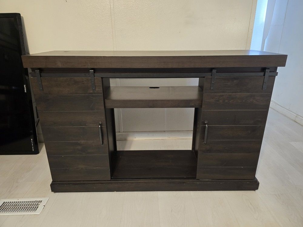 Barn Door TV Stand