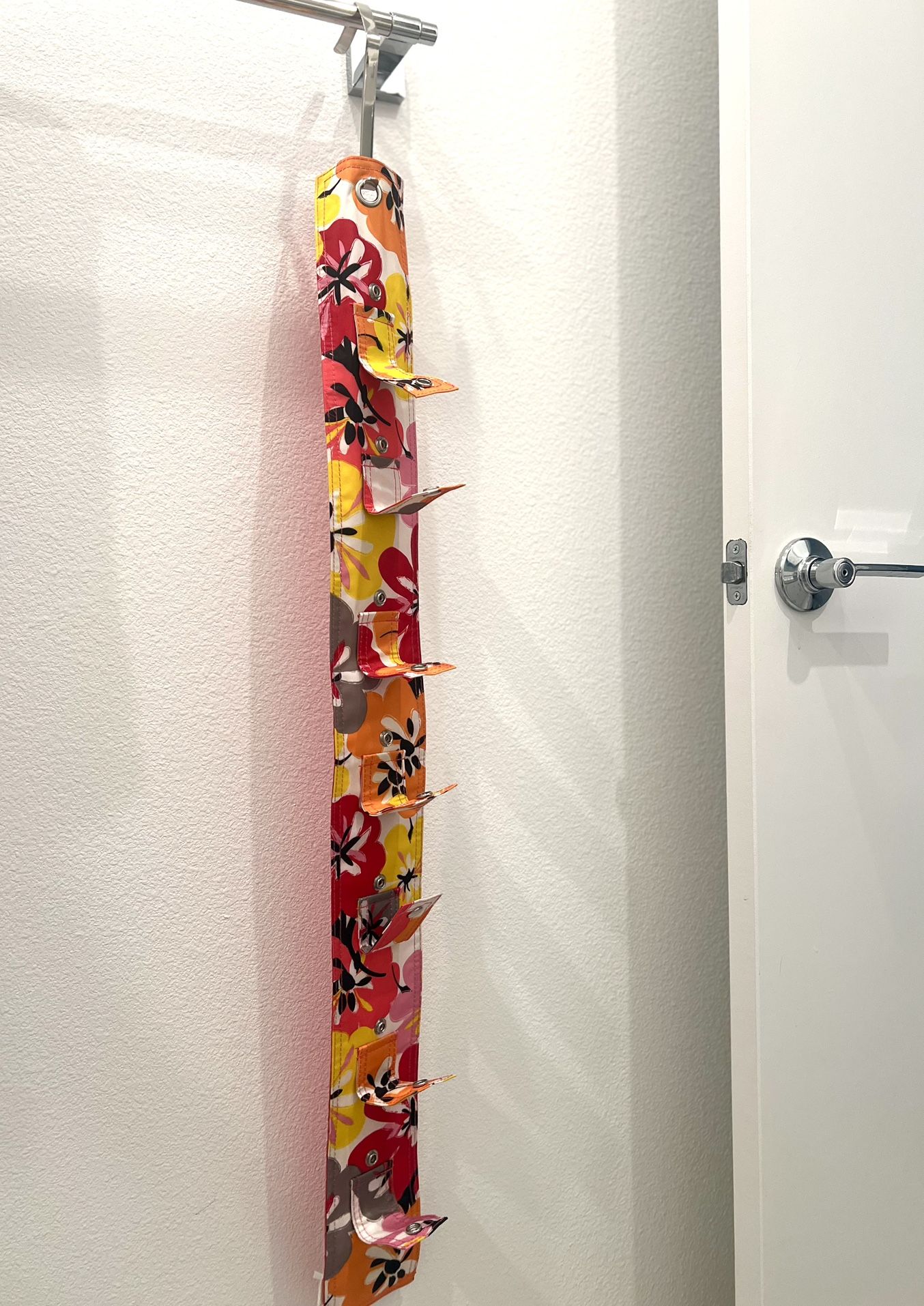Purse Hanging Organizer in Tropical Floral Prints