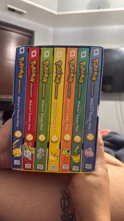 Pokemon adventure books 1-7