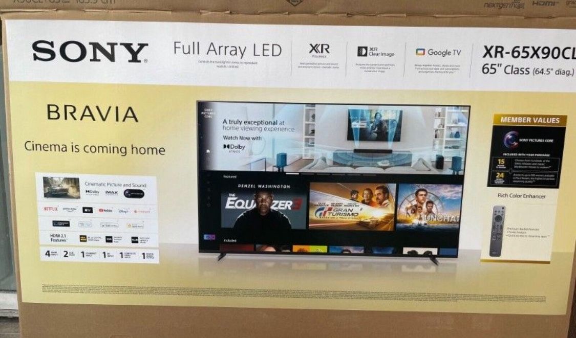 Z90 Sony Xj 90 85 Tv Sony Smart 4k HDTV In Box Month Free Delivery