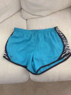 Justice short Blue and zebra