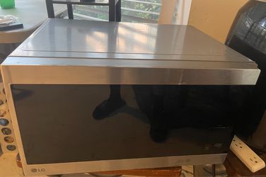 LG microwave in good condition.