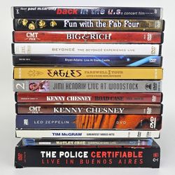 Concert Music DVDs, Blu-Ray