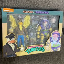 Neca TMNT Ace Duck And Mutagen Man 