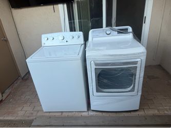 Have a washer and  dryer is electric